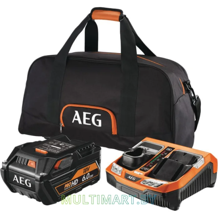 Аккумулятор с зарядным устройством AEG Powertools SETL1860RHDBLK (4932464756)